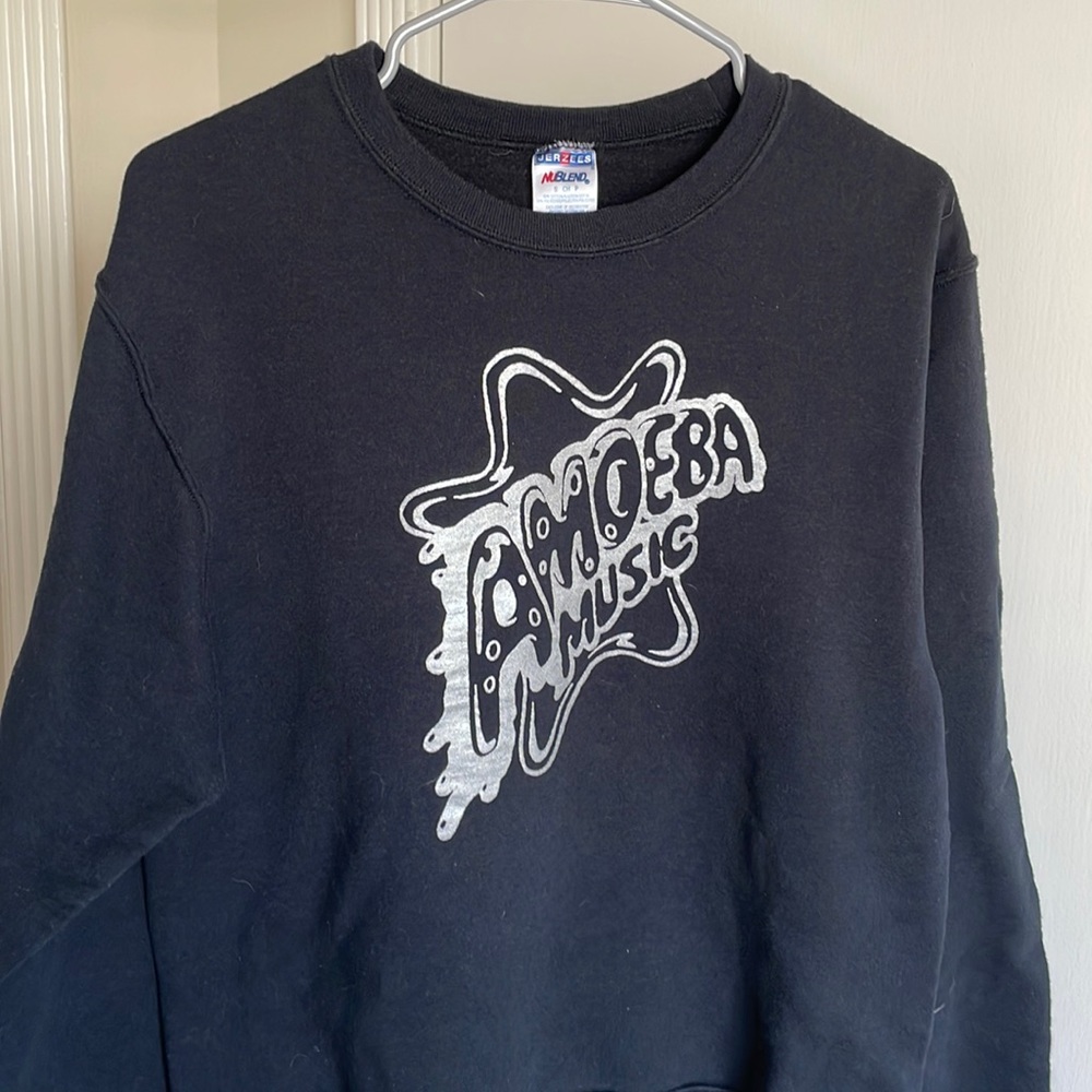 Amoeba music crewneck sweatshirt